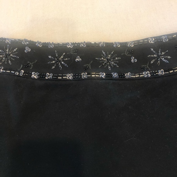 LAUNDRY black embellished mini skirt - Picture 5 of 7